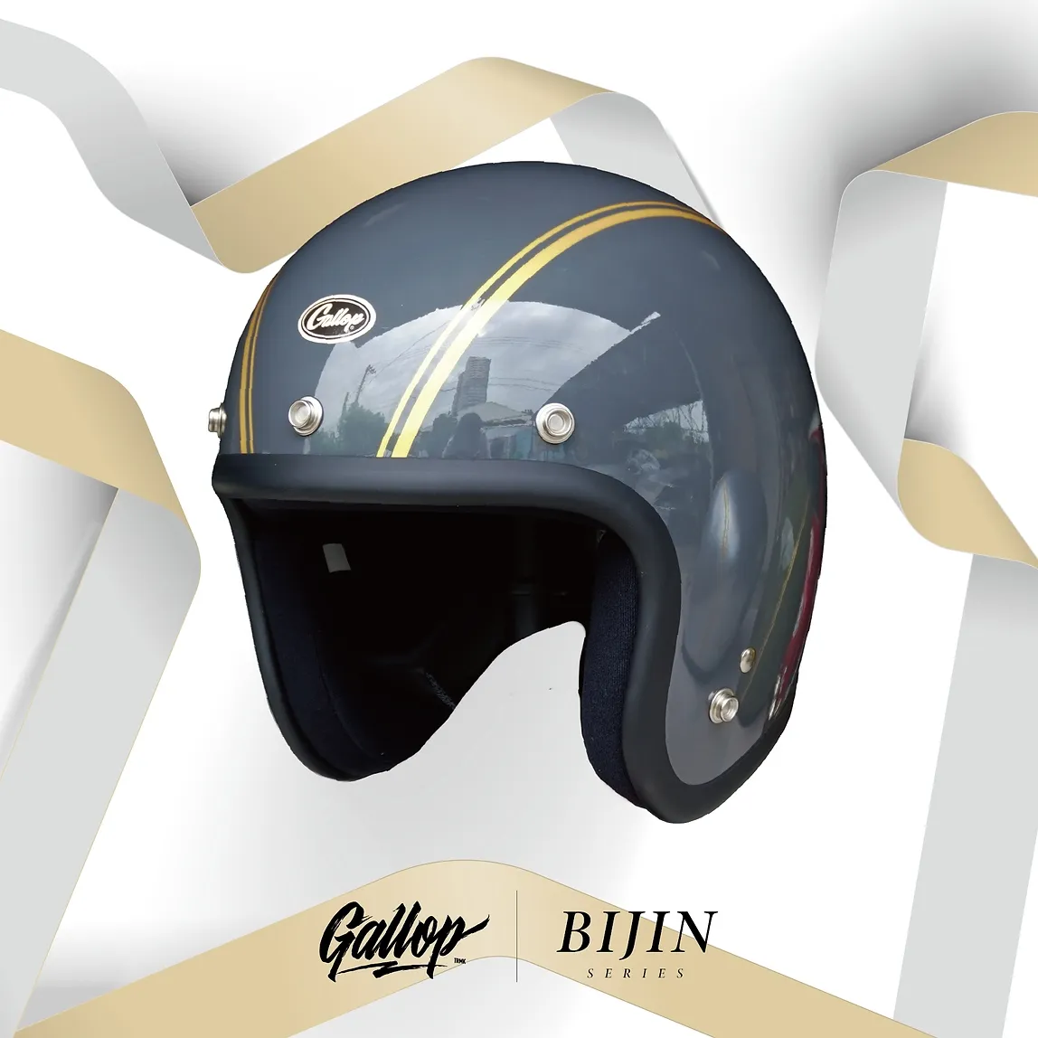 GALLOP BIJIN SERIES HELMET 美人系 3/4半罩安全帽