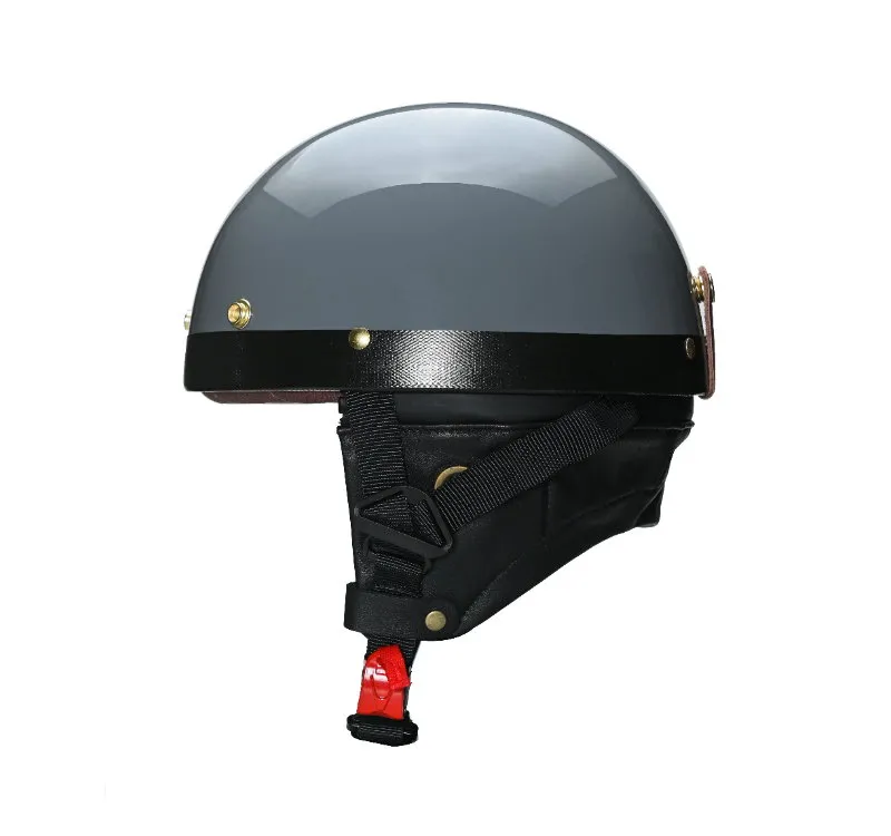 HALF MOON 半月(小羊皮)-亮光水泥灰