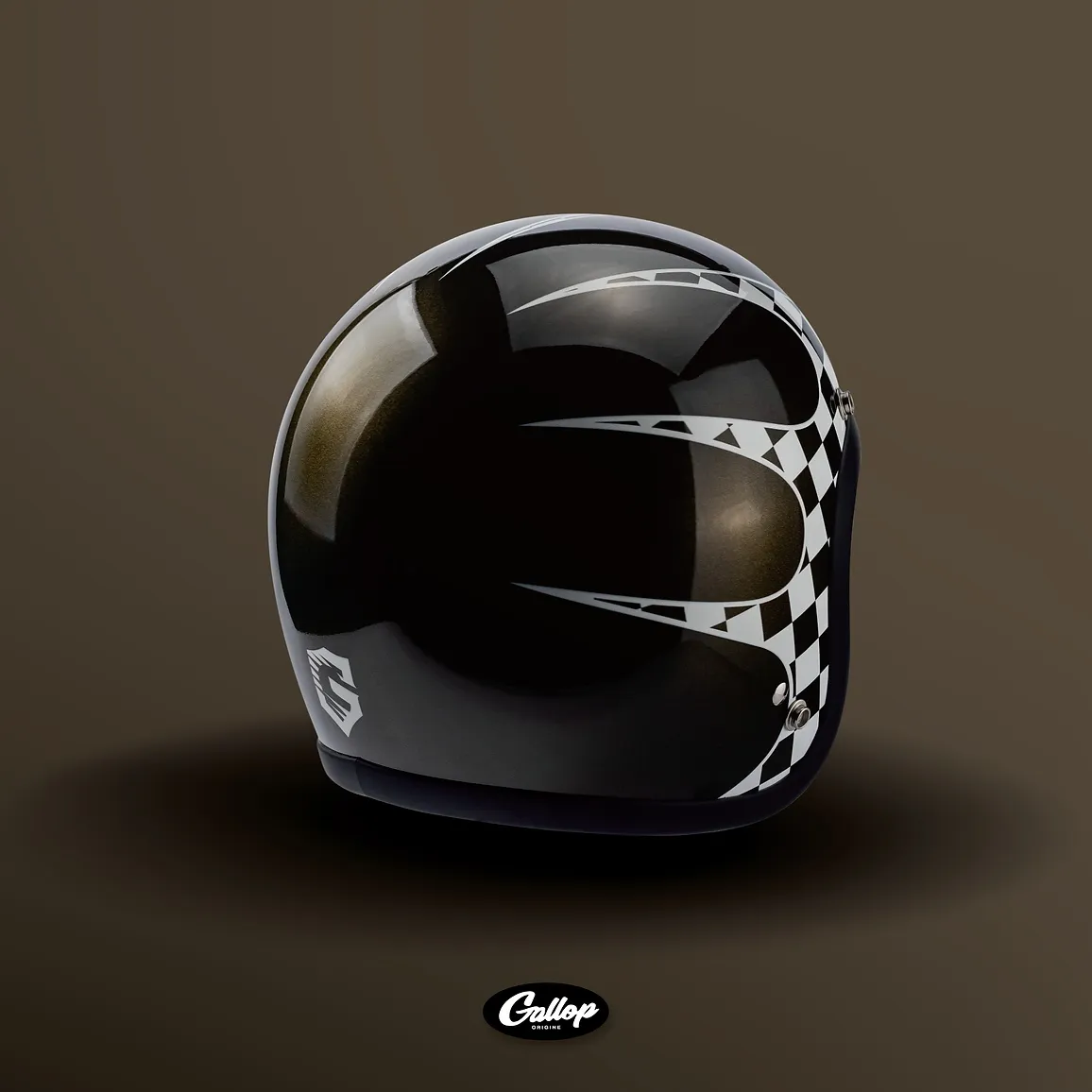 GALLOP P-51 Mustang戰鬥機 3/4半罩安全帽