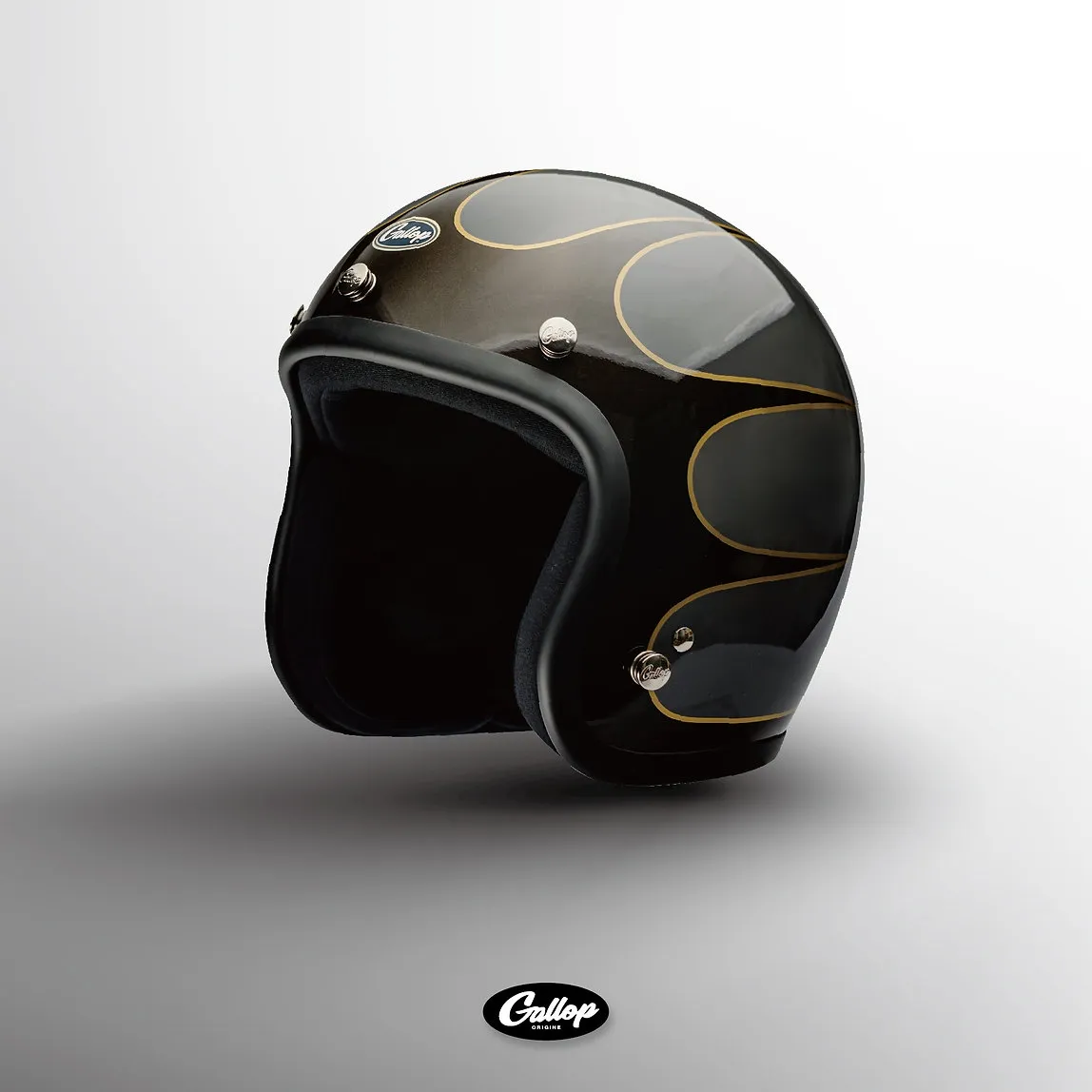 GALLOP 1932 速度線 3/4半罩安全帽