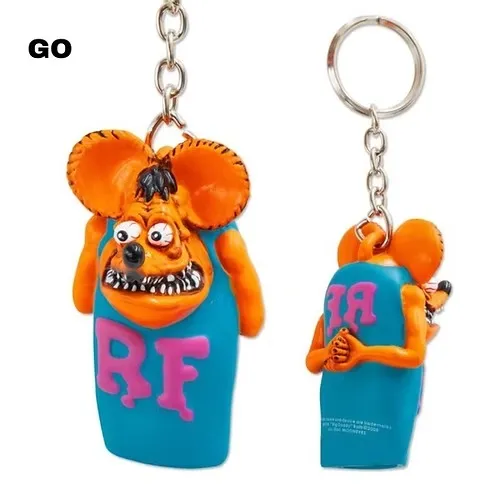 RAT FINK 老鼠芬克 打火機套 鑰匙圈 [RAF253GR]