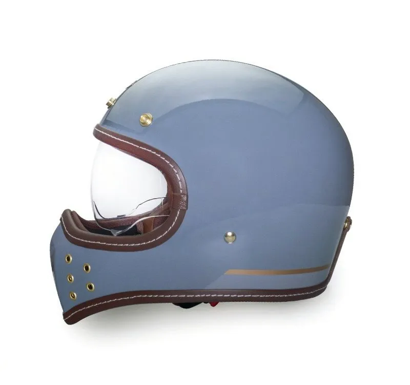 SIMON 賽門-亮光霧灰藍