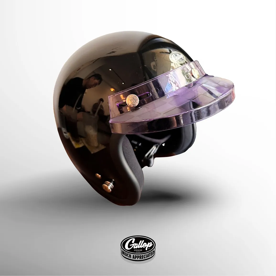 GALLOP 復古方格 帽簷V18