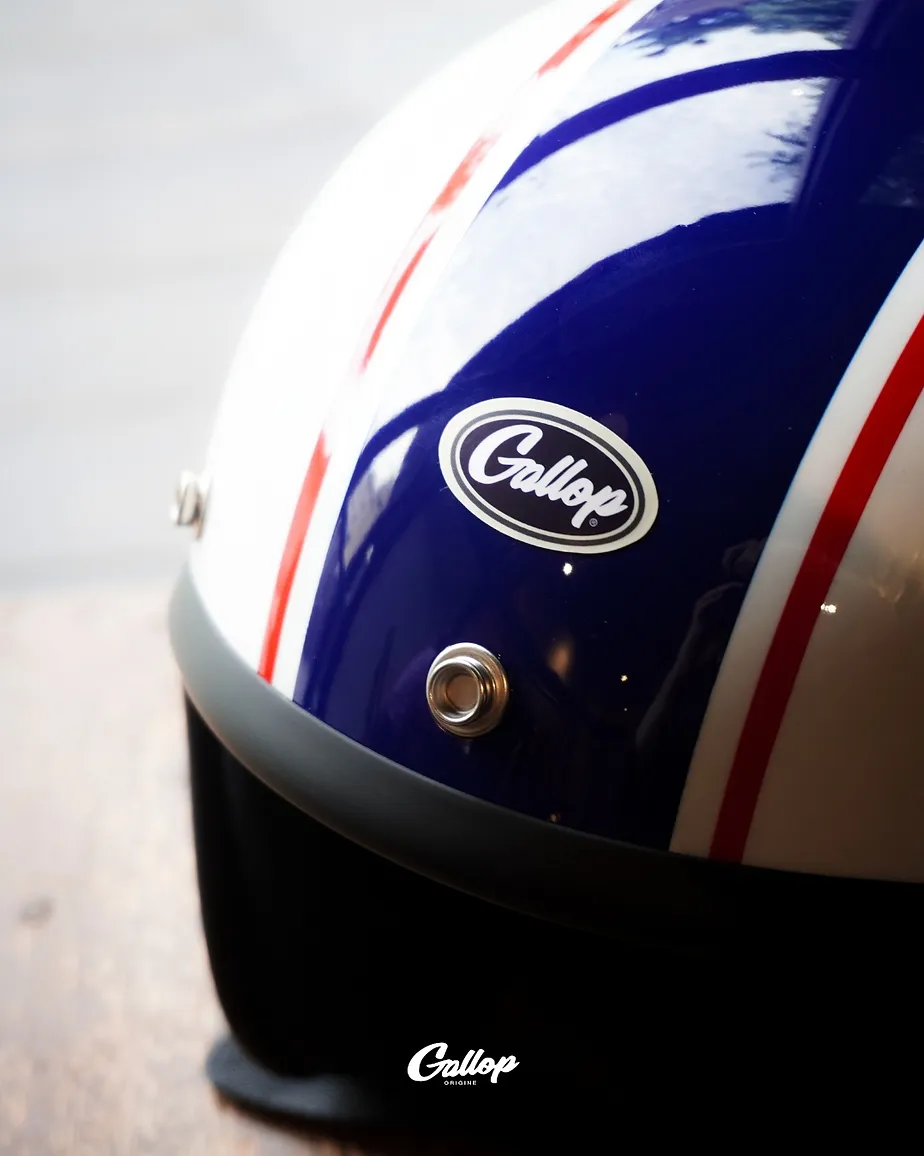 GALLOP 設計款素色 3/4 安全帽