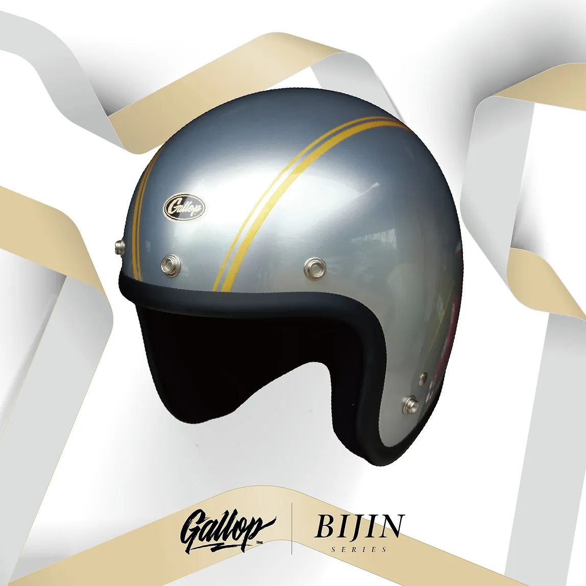 GALLOP BIJIN SERIES HELMET 美人系 3/4半罩安全帽