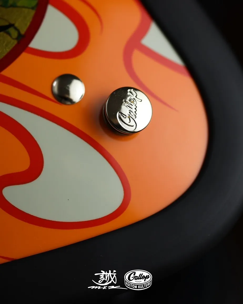 MAKOTO 小林誠 × GALLOP 聯名安全帽 竜