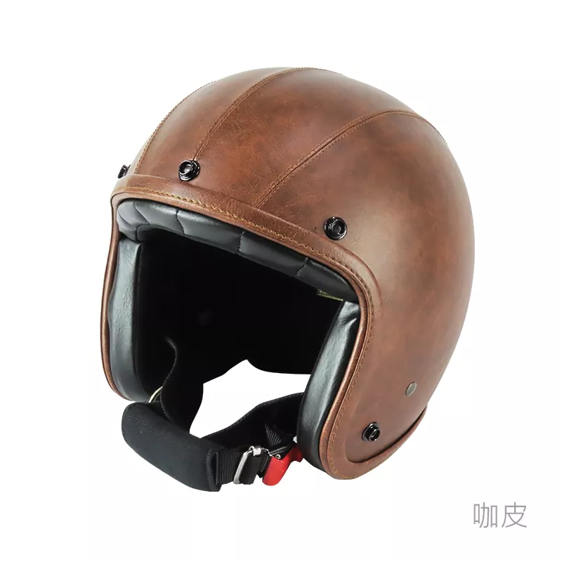 K-802L 復刻皮革騎士帽