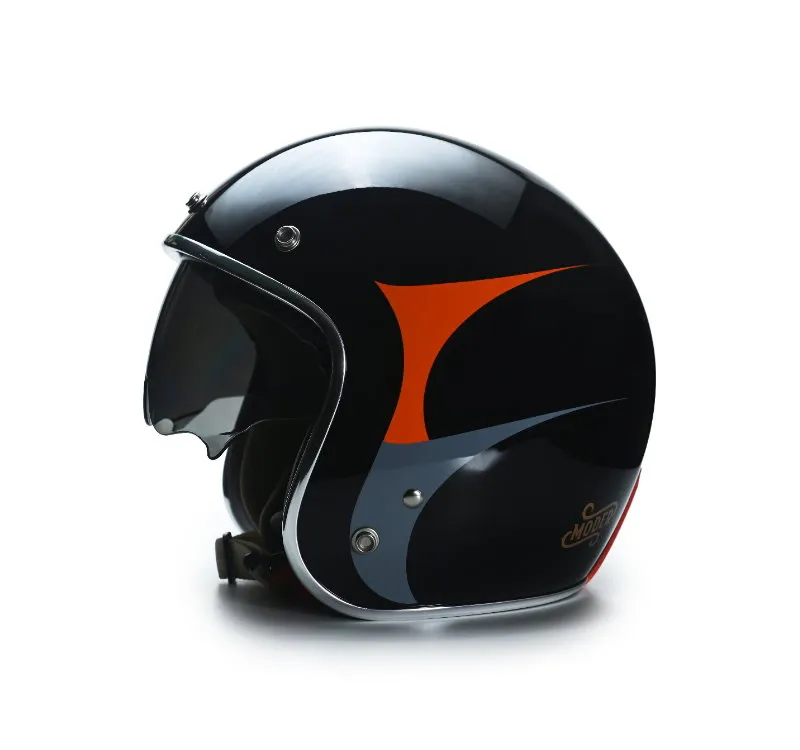 Moder 摩德安全帽｜VELO維洛(內伸縮鏡)-亮光曜石黑