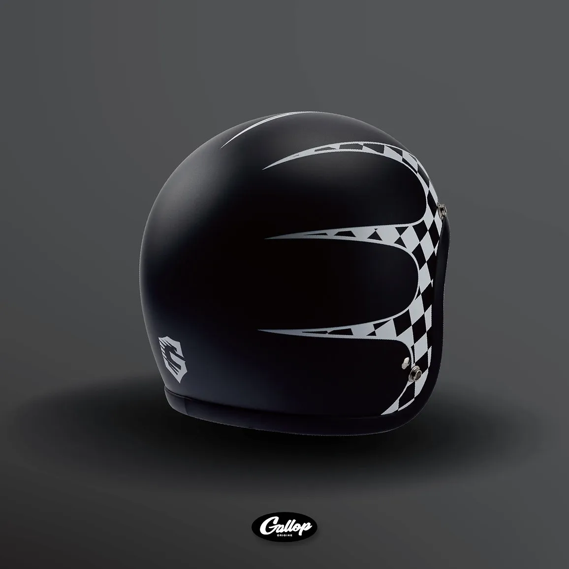 GALLOP P-51 Mustang戰鬥機 3/4半罩安全帽