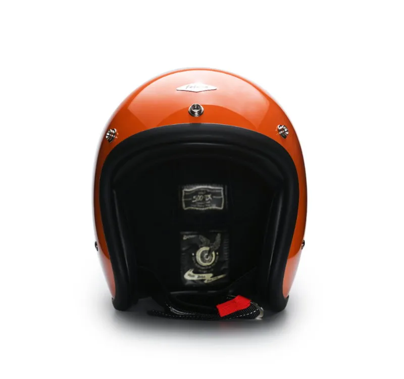 Feture 飛喬安全帽｜500TX 小帽體-亮光街頭橘