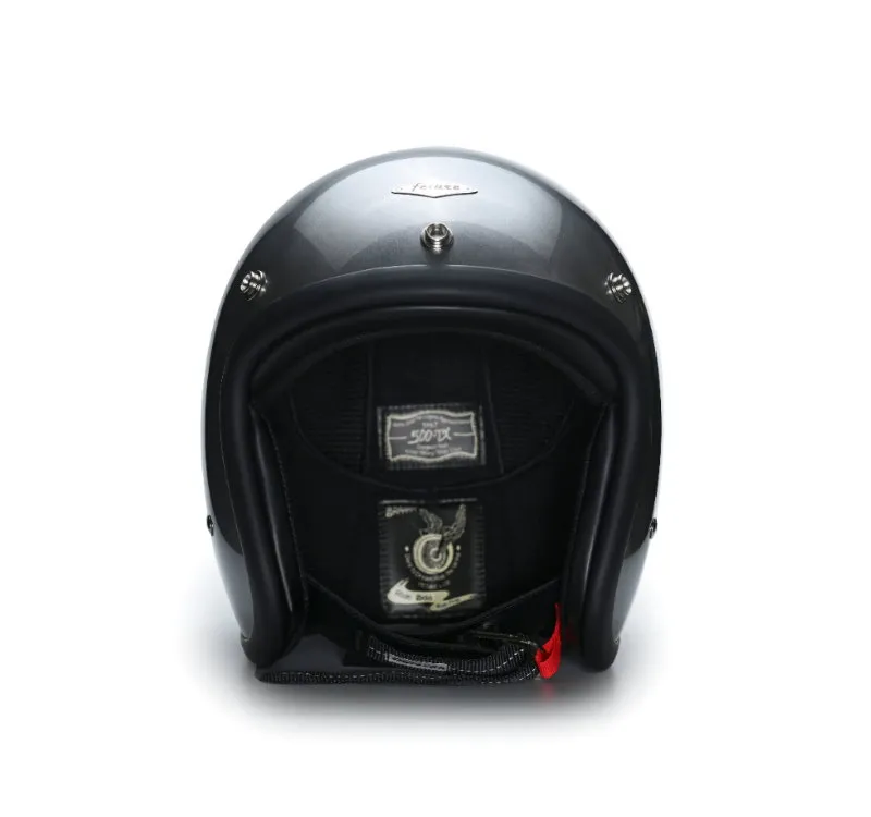 Feture 飛喬安全帽｜500TX 小帽體-亮光深曜銀