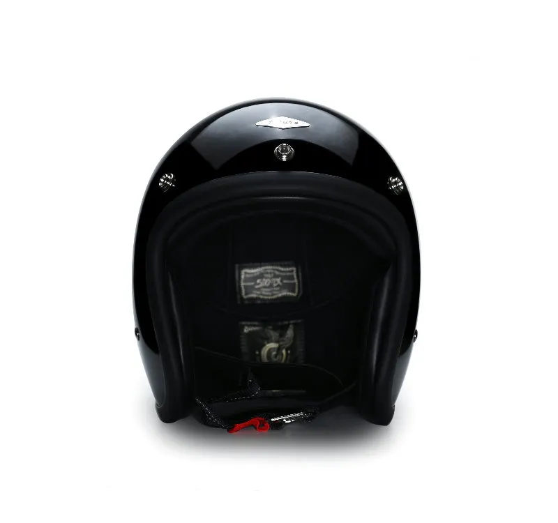 Feture 飛喬安全帽｜500TX 小帽體-亮光曜石黑