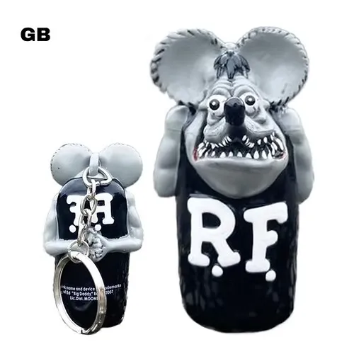 RAT FINK 老鼠芬克 打火機套 鑰匙圈 [RAF253GR]