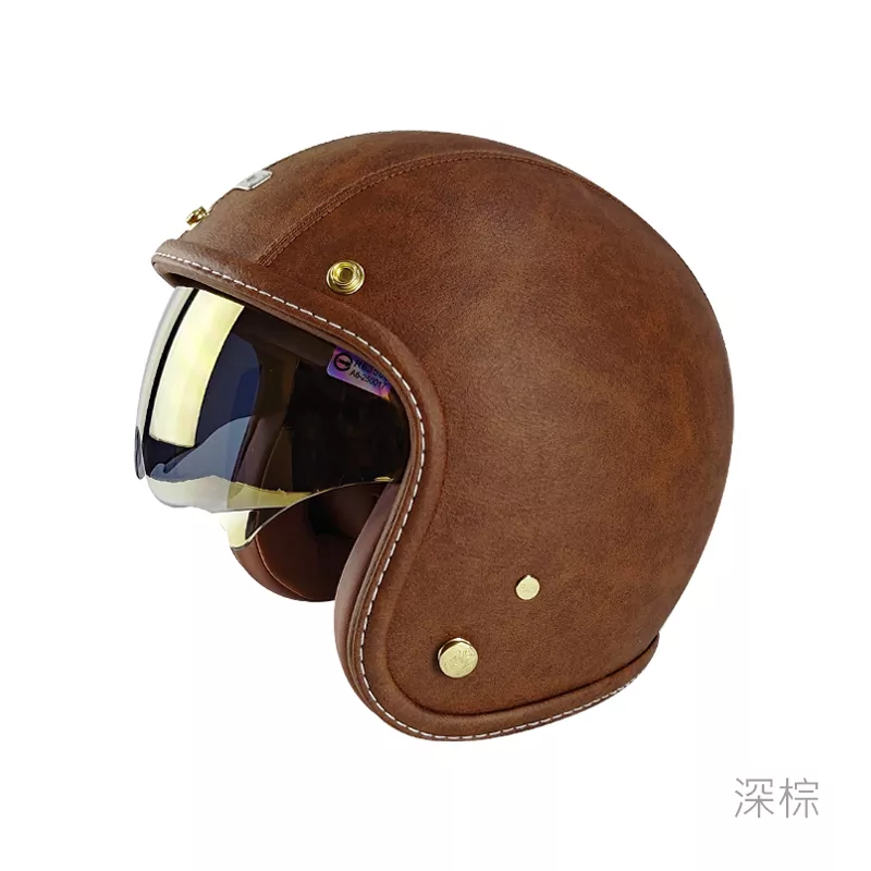 K-806L3 皮革墨鏡騎士帽(皮匠手作)