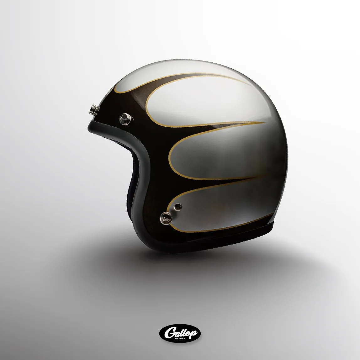 GALLOP 1932 速度線 3/4半罩安全帽