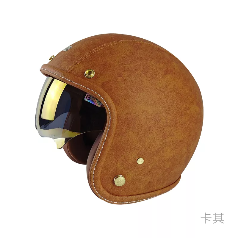 K-806L3 皮革墨鏡騎士帽(皮匠手作)