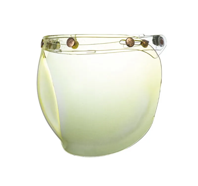 紅銅釦PP風鏡-淺黃