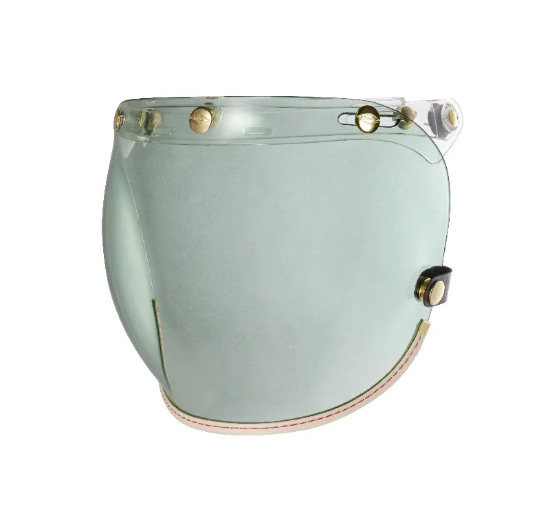 乳白皮革TOP PP釦式風鏡-綠色