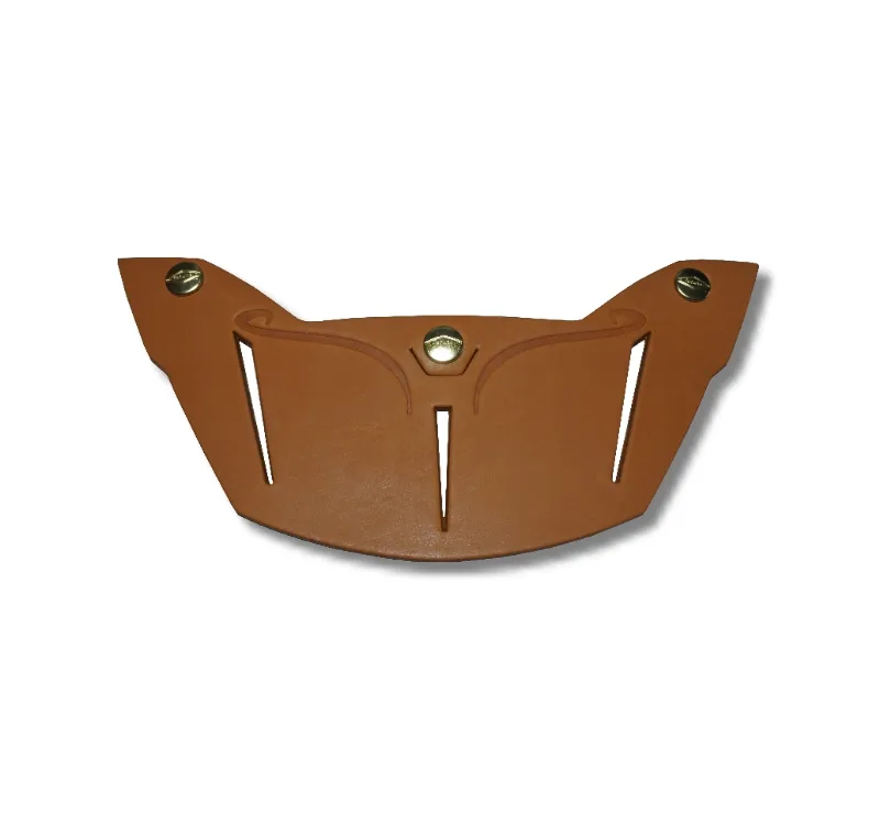 ACE艾斯傑作長版皮革帽舌-棕色