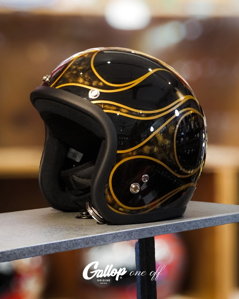 One off系列 老美式彩繪帽設計 3/4半罩安全帽