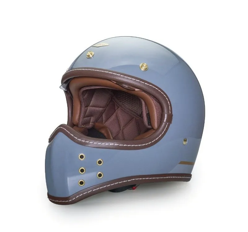 SIMON 賽門-亮光霧灰藍