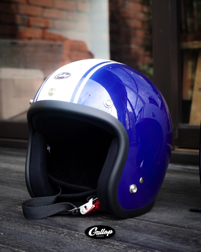 GALLOP 設計款素色 3/4 安全帽