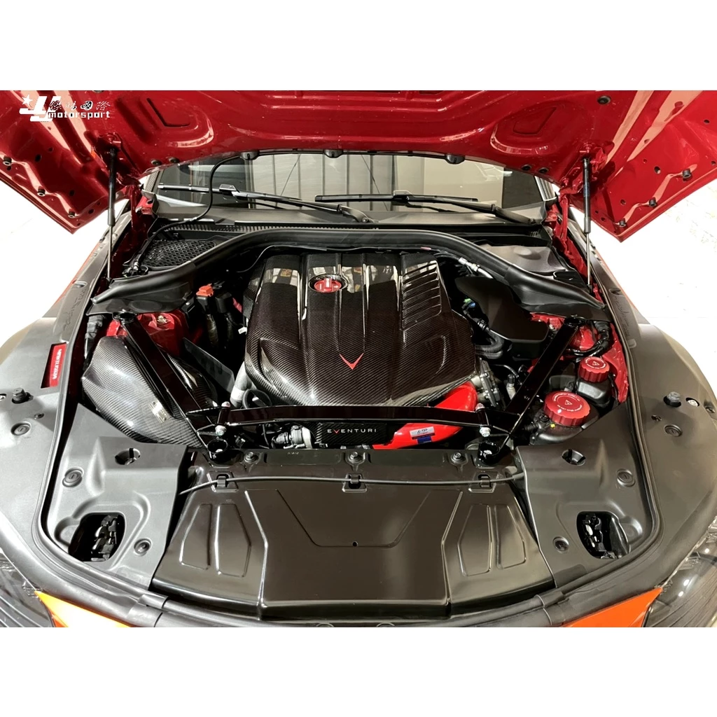 全新 Eventuri A90 Supra Carbon Engine Cover 碳纖維 引擎蓋 飾板 輕量化