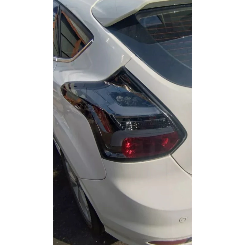 全新 FORD FOCUS 13 14 15 MK3 導光式樣 黑框LED尾燈 跑馬方向燈