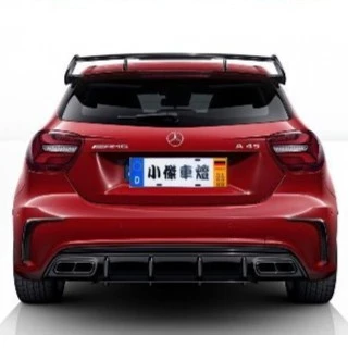 BENZ W176 A180 A200 A250 升級 17小改款 W176 A45 後保桿 AMG