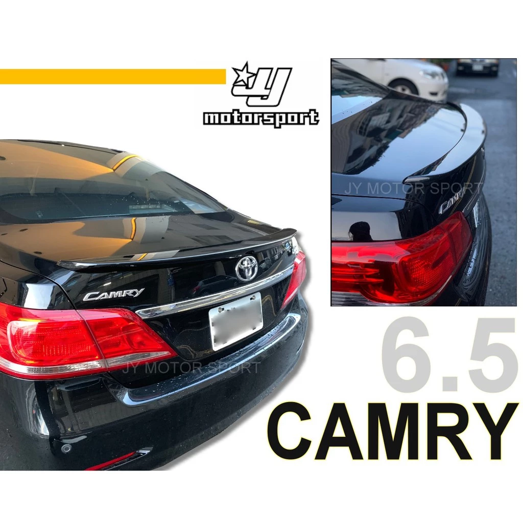全新 TOYOTA CAMRY-07-11年 CAMRY 6代 6.5代 平貼式尾翼 含烤漆