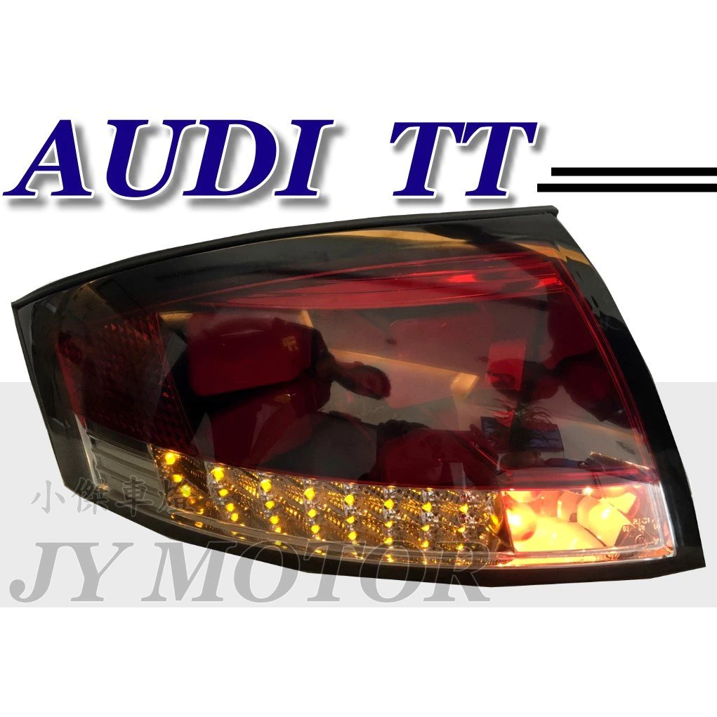 全新 AUDI 奧迪 TT 99 00 01 02 03 04 05 年 紅黑 LED 後燈 尾燈