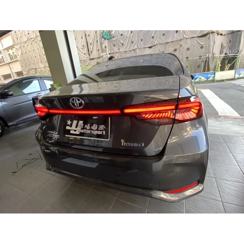 全新 ALTIS 19 20 2019 2020 年 12代 燻黑 龍麟LED 動態 跑馬光柱尾燈 含貫穿燈