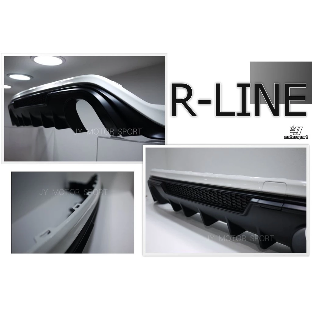 全新 福特 FORD FOCUS 2019 MK4 五門 R-LINE 直瀑式 後下巴 含雙色烤漆