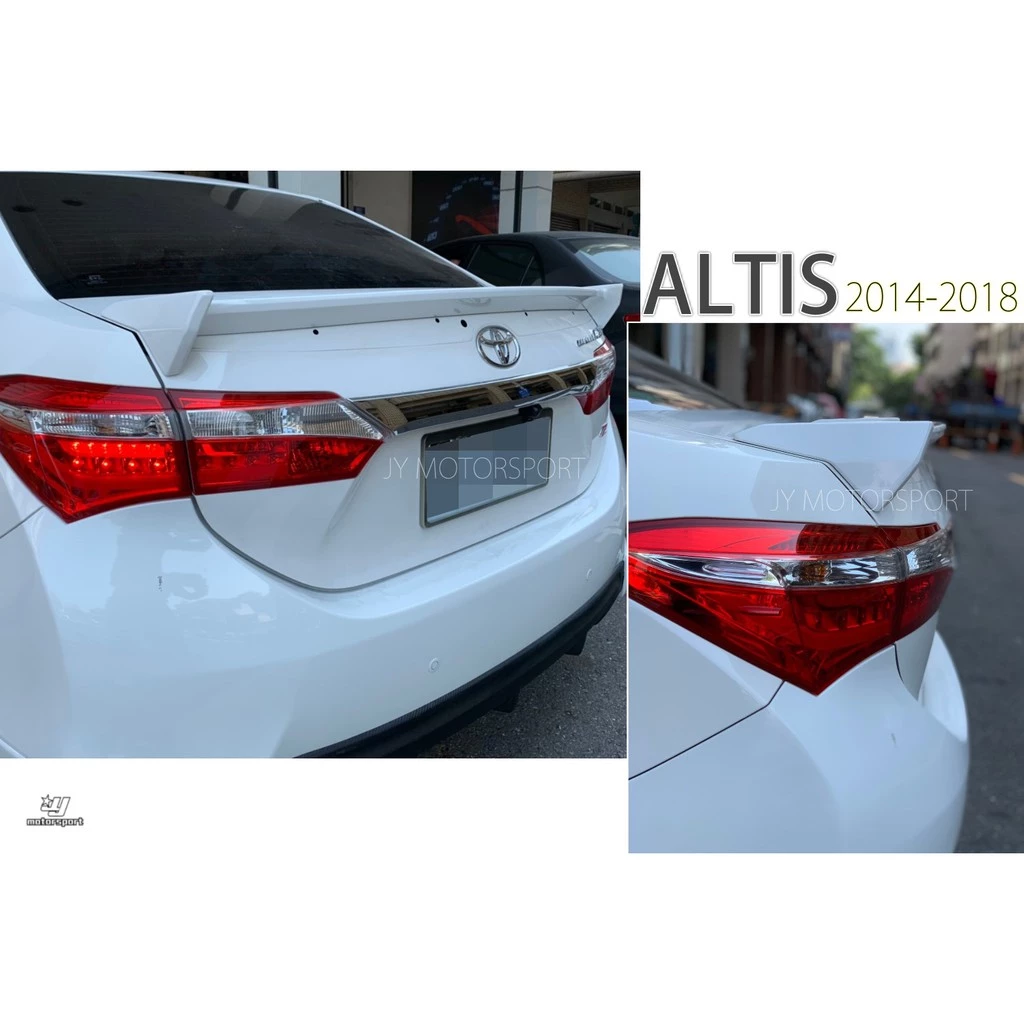 全新 ALTIS 11代 11.5代 14 15 16 17 18 2014 年 TRD 尾翼 擾流 含烤漆