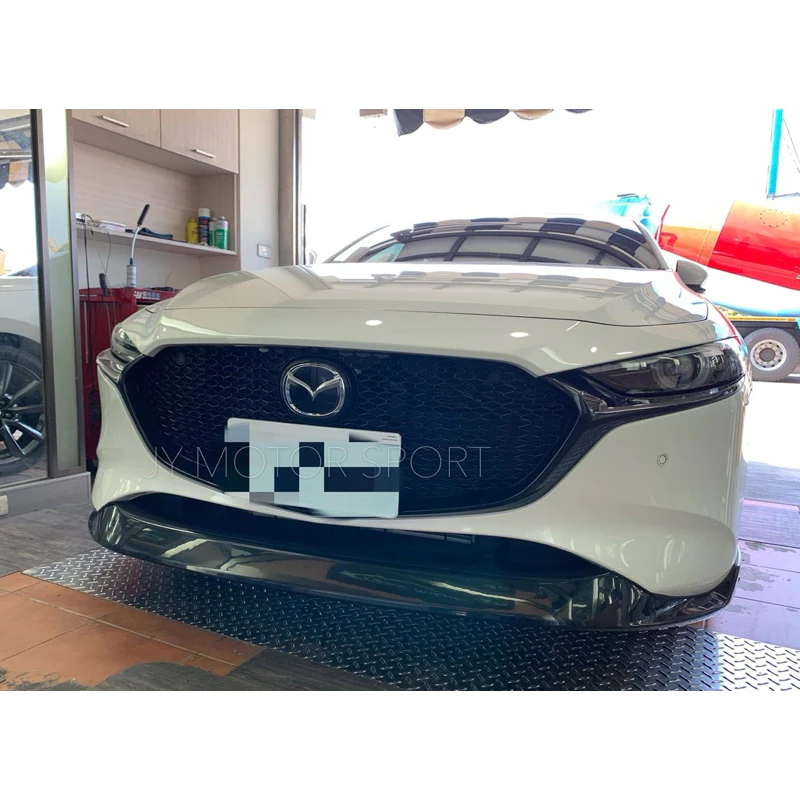 全新 MAZDA3 馬3 5門 5D 2019 2020 19 20 年 MZ 前下巴 ABS