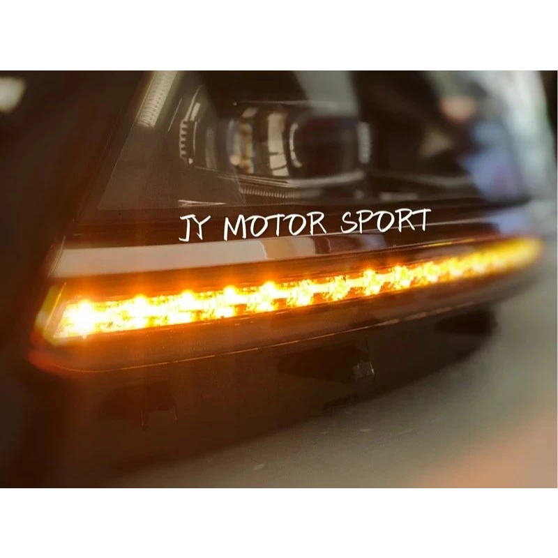 全新 福斯 VW Tiguan 2017 2018 LED 光圈日行燈 低配改高配 魚眼 大燈 實車安裝