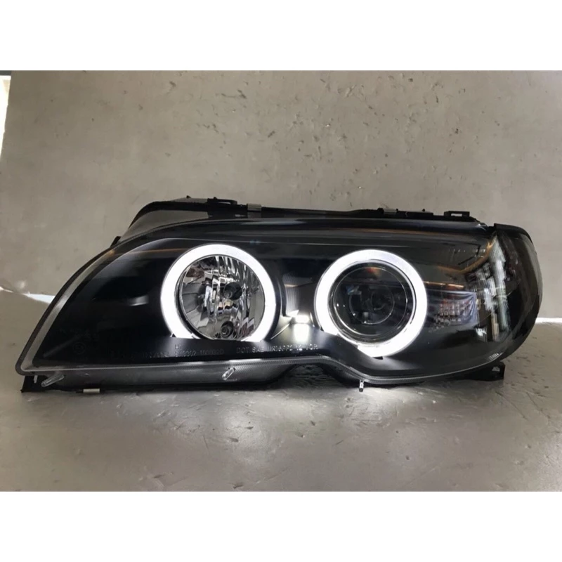 全新限量版BMW E46 03 04 05年 2門 2D 專用雙光圈魚眼大燈
