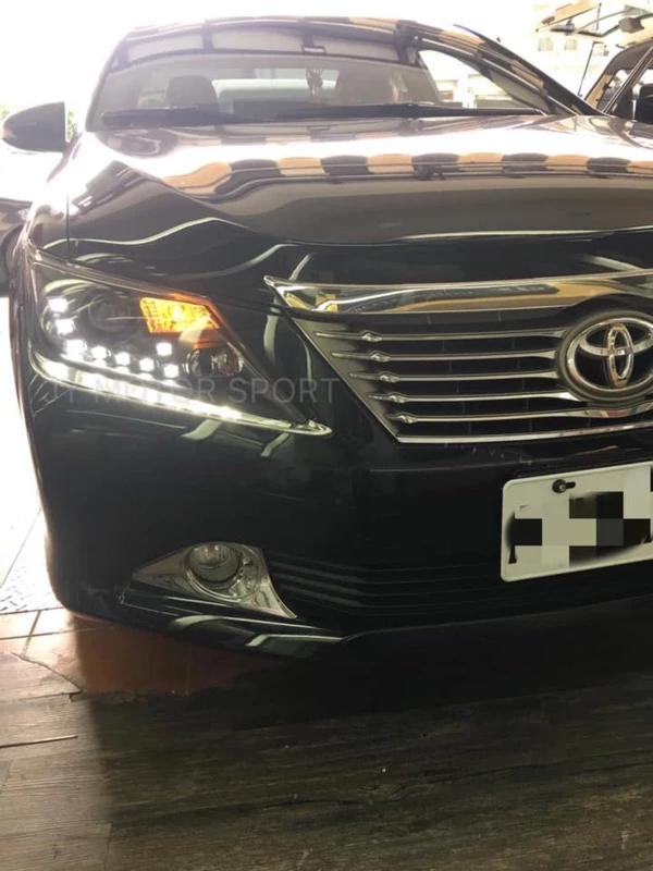 尊榮獨享 camry 2012 2013 camry 7代 晶鑽 黑框類R8 DRL大燈組限量發售