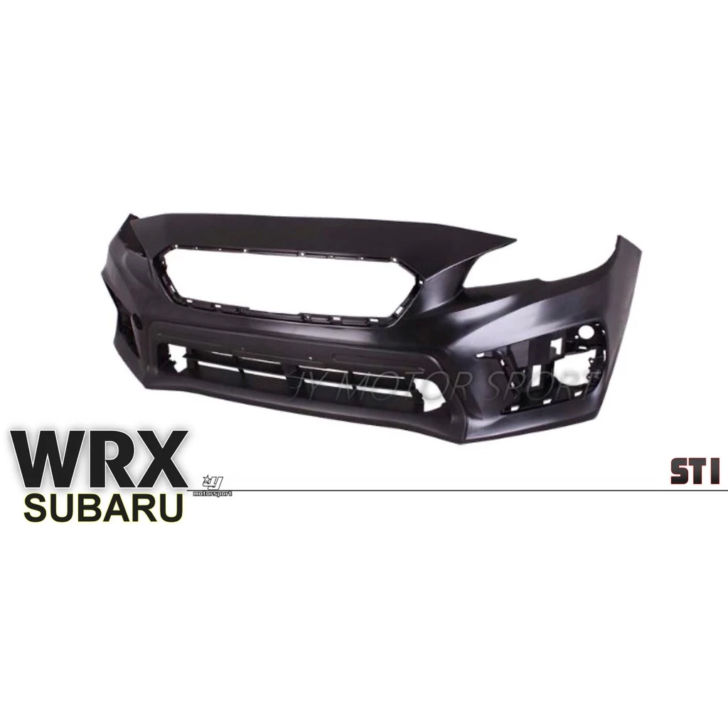 全新 SUBARU WRX , STI 2018 18 年 前保桿 前保 素材 台灣製造
