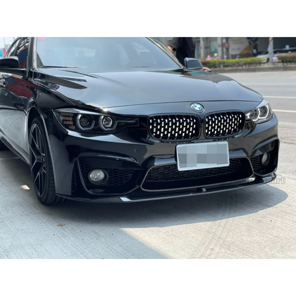 全新 寶馬 BMW F30 F31 改 M3 保桿專用 P款 碳纖維 CARBON 卡夢 前下巴