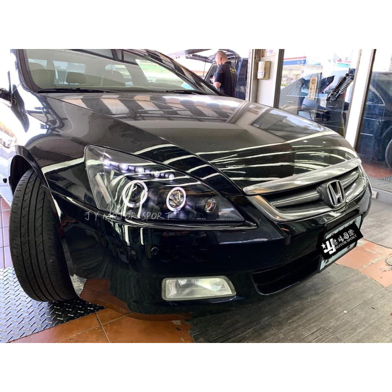 全新 accord 7代 accord 03-07 雅哥 K11 黑框 燈眉版 光圈魚眼 大燈 頭燈