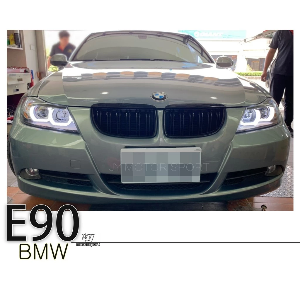 全新 BMW E90 320 335 前期 黑框 魚眼 LED 光圈 頭燈 大燈 分HID及沒HID專用