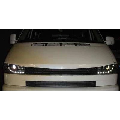 全新 VW 福斯 T4 90 91 92 93 94 95 96 年 方燈款專用 黑框 R8燈眉版大燈 頭燈