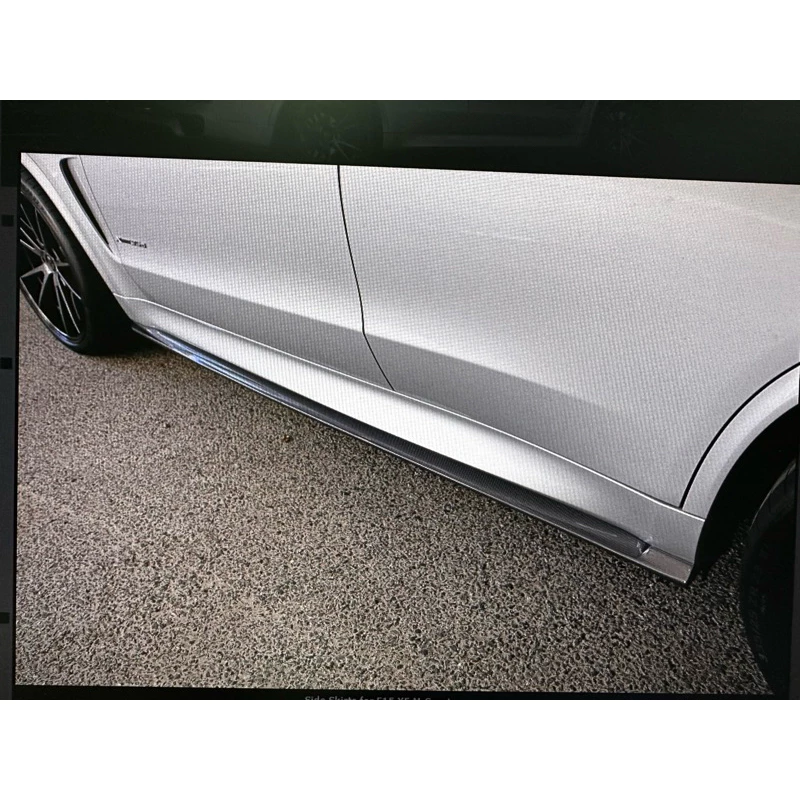 全新 寶馬 BMW F16 X6 M-TECH 3D 樣式 抽真空 卡夢 碳纖維 後下巴 後下擾流