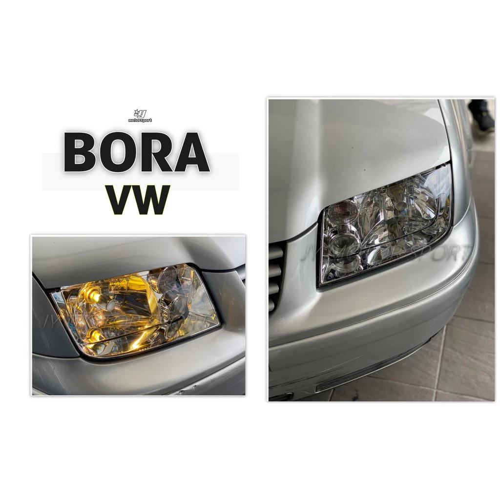 全新 VW 福斯 BORA 原廠型 晶鑽 大燈 頭燈 (有霧燈) 一顆2000元 DEPO