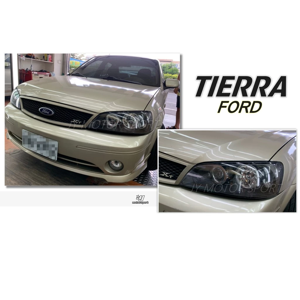全新 FORD TIERRA XT LS SE RS 01-07年 黑框 頭燈 大燈一顆價