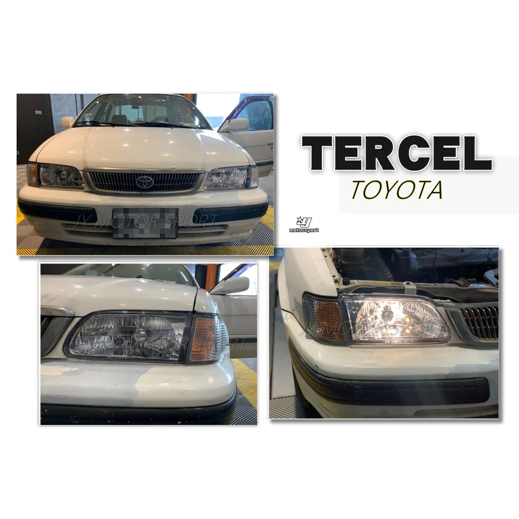 全新 TOYOTA TERCEL 99-02年 原廠型 晶鑽 大燈 頭燈 一顆900元(不含角燈)