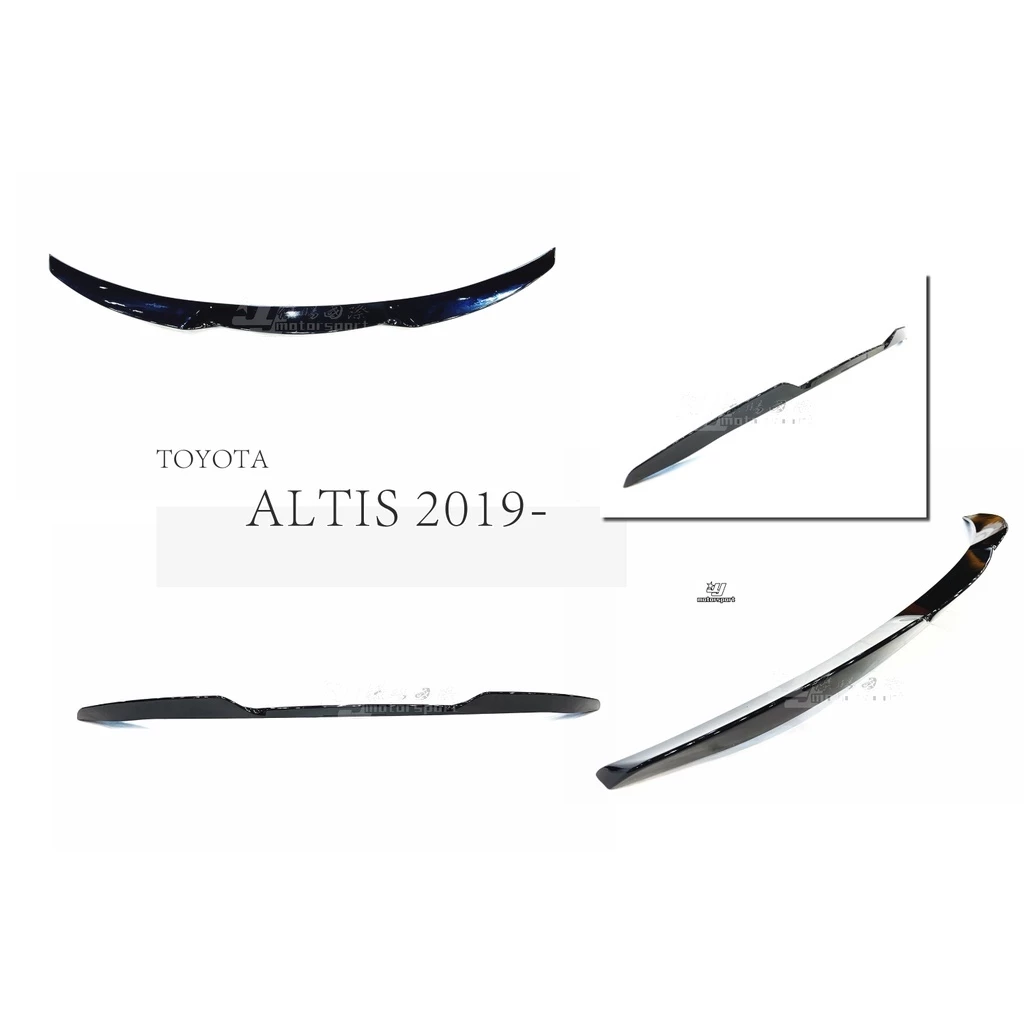 全新 ALTIS 12代 19 20 21 M款亮黑色尾翼 2019 2020 2021 2022