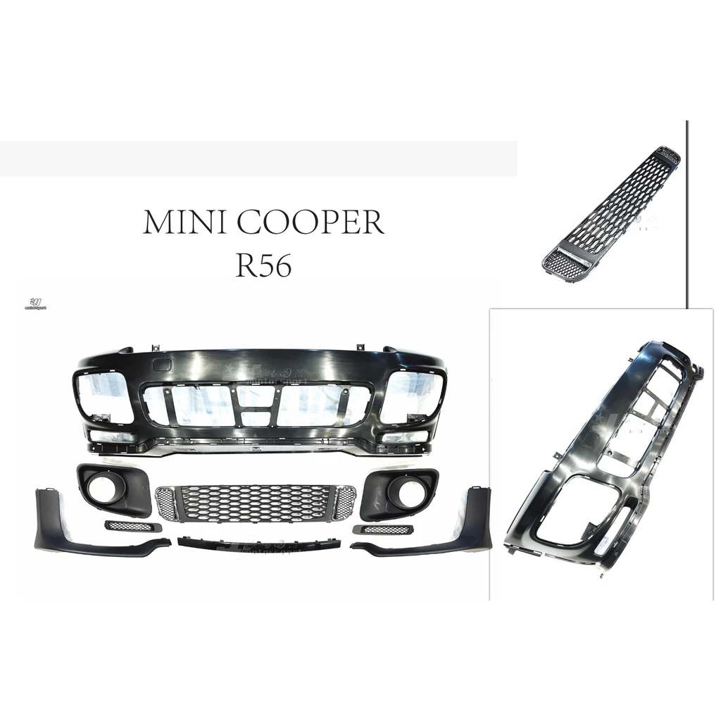 全新 BMW 寶馬 MINI COOPER R56 07-12 年 JCW 樣式 前保 前保桿 空力套件