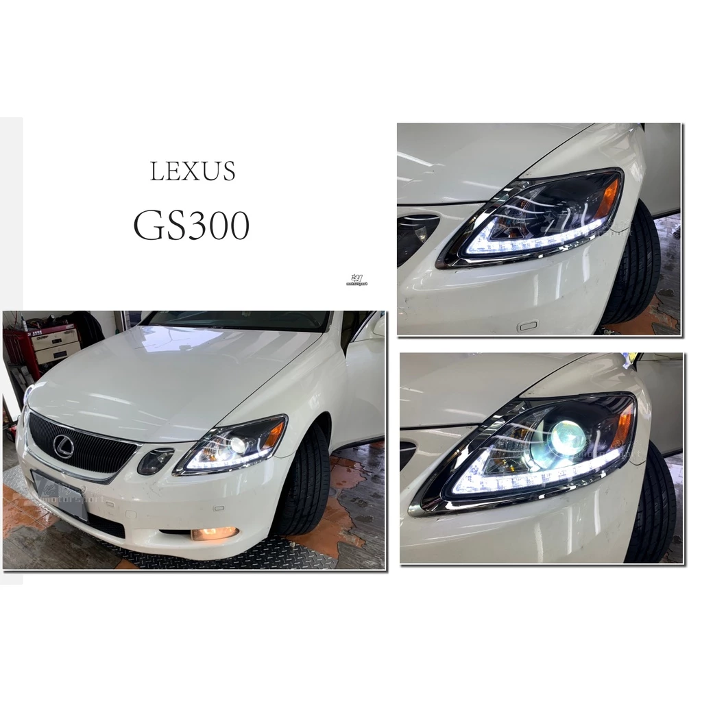 全新 LEXUS GS300 GS350 06 07 08 09 R8燈眉 黑框 魚眼 大燈 頭燈